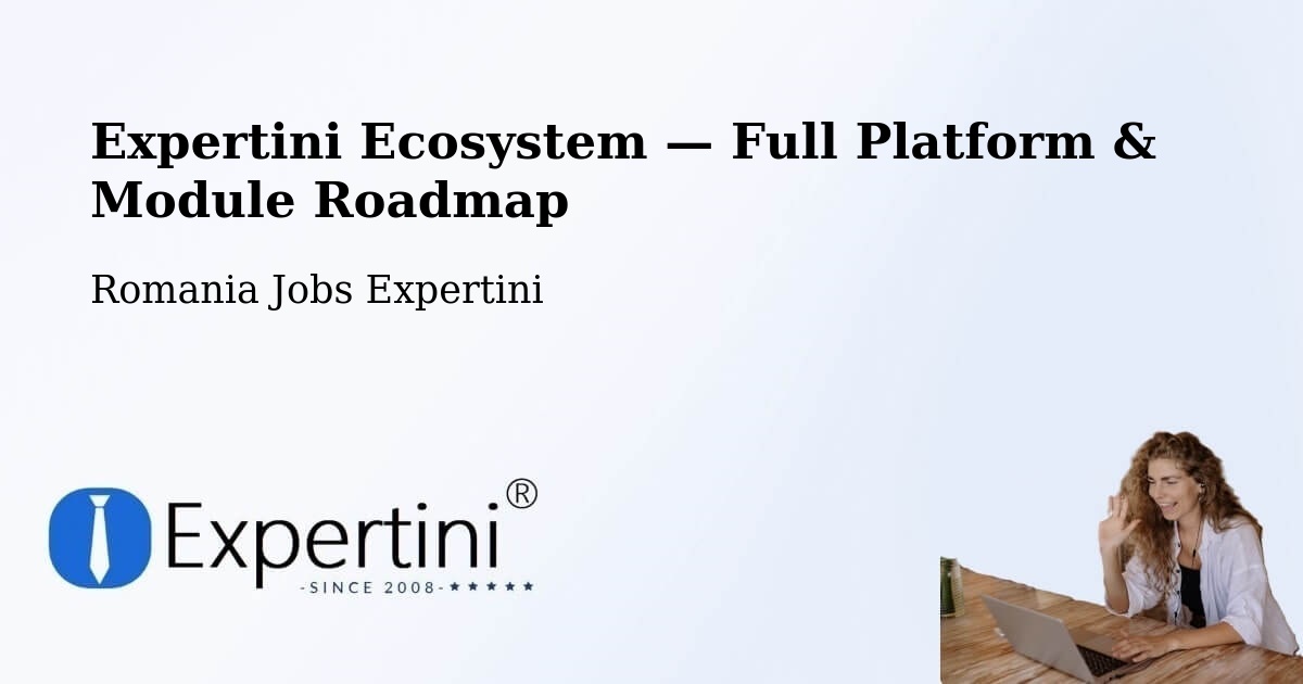 Expertini Ecosystem — Full Platform & Module Roadmap – Bucharest